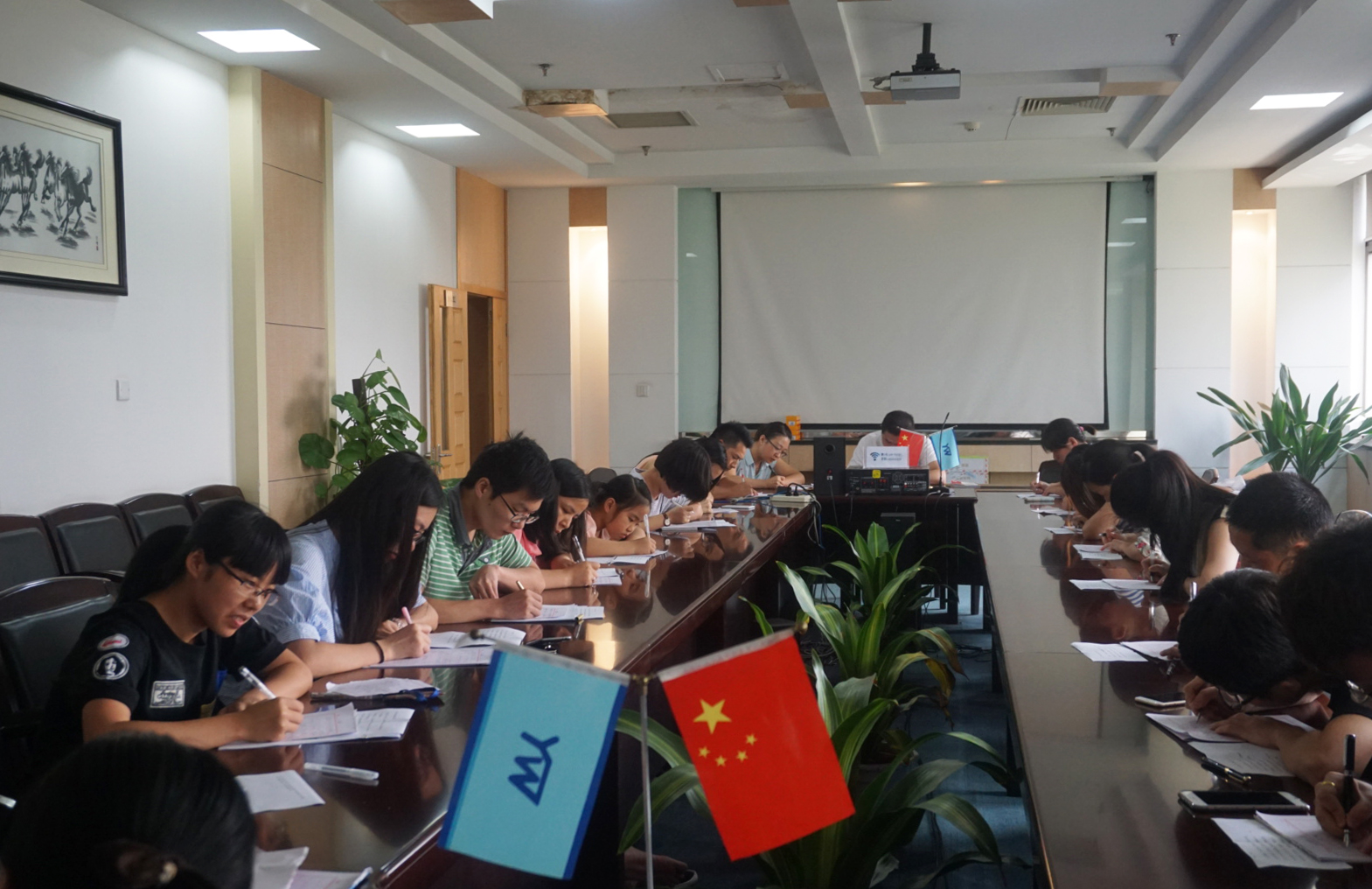 
                            我司開展“繼承傳統(tǒng)文化，弘揚(yáng)書法藝術(shù)”硬筆書法比賽